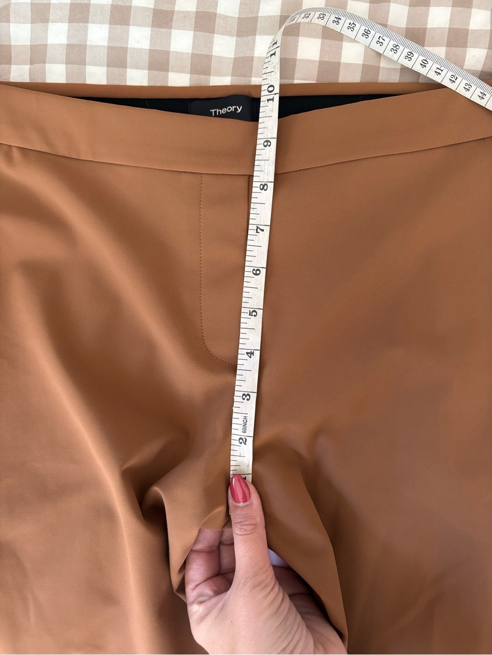 theory | nwt camel trousers - Picture 9 of 9
